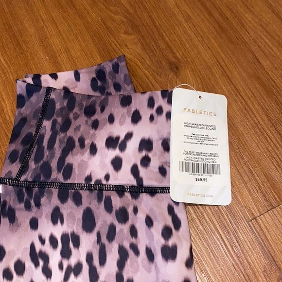 NWT Fabletics Define Spotted High-Waisted Legging - Picture 6 of 11